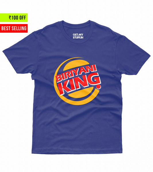 Biriyani King - Royal Blue Unisex Tshirt
